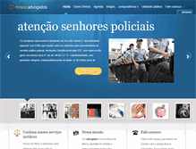 Tablet Screenshot of moura.adv.br